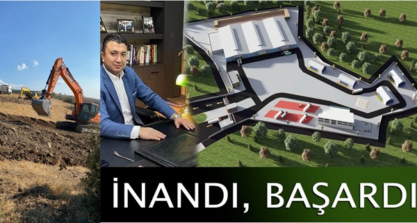 “Özyurt’un mega projesinde ilk kazma vuruldu”