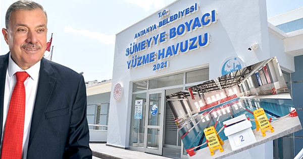 Başkan Yılmaz’ın ustalık eseri “Sümeyye Boyacı Yüzme Havuzu”