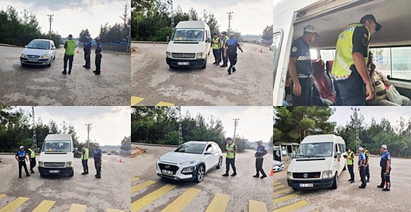 TRAFİK ZABITA VE JANDARMA’DAN MÜŞTEREK DENETİM