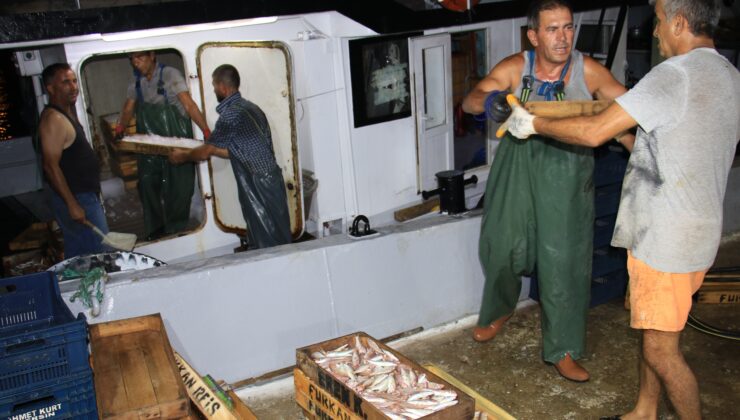 Akdeniz’den balıkçılar 24 saat sonra ilk avlarla döndü
