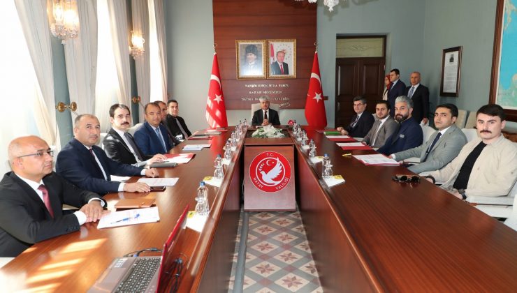 Tarım kredi birlik değerlendirme toplantısı düzenlendi