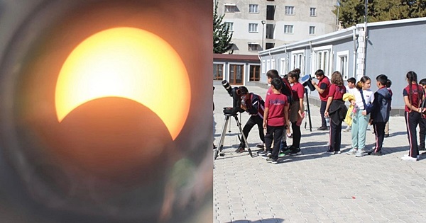 <strong>ANTAKYA BİLİM MERKEZİ’NDEN GÜNEŞ TUTULMASI GÖZLENDİ</strong>