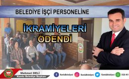 Kumlu’da personele ikramiye müjdesi