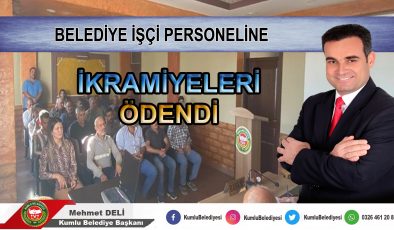 Kumlu’da personele ikramiye müjdesi