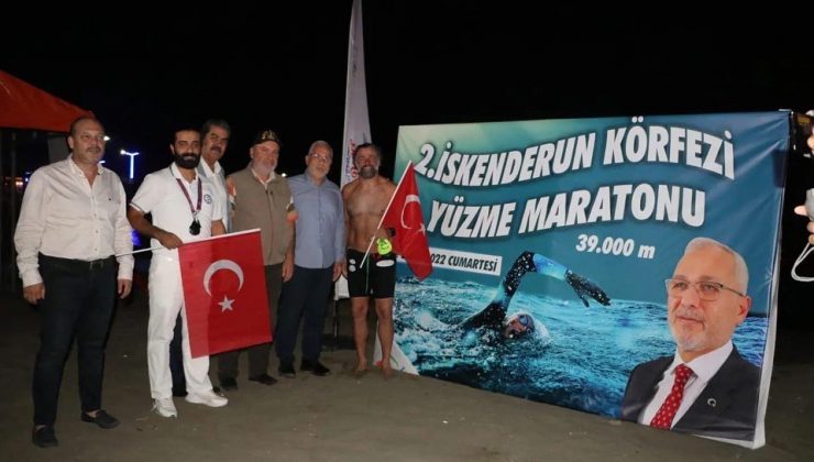 Deniz Yüzme Maratonu Tamamlandı