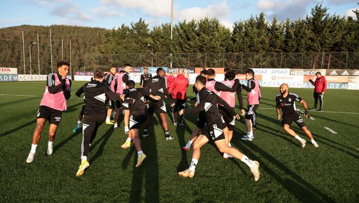 Beşiktaş, Hatayspor maçı hazırlıklarını sürdürüyor