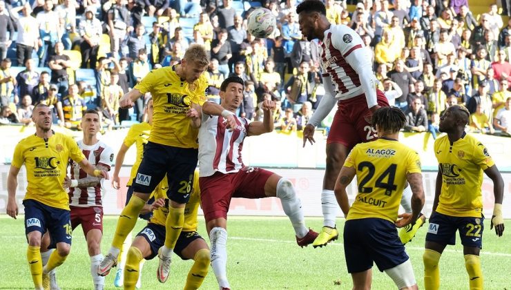 Hatayspor Ankaragücü’ne yenildi 4-1