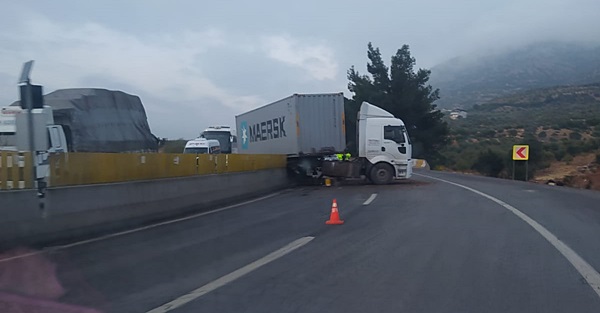 Belen’de TIR faciası