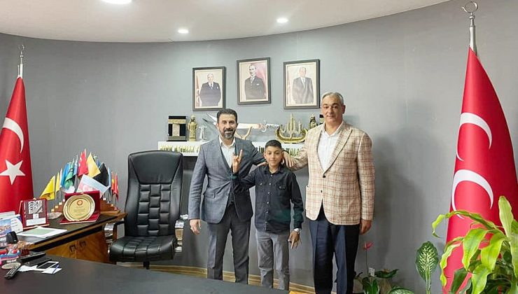 “Şahinbey Medya’dan MHP uçbeyi Adal’a ziyaret”