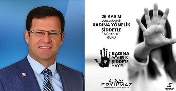 Eryılmaz: Kadına şiddetin karşısındayım