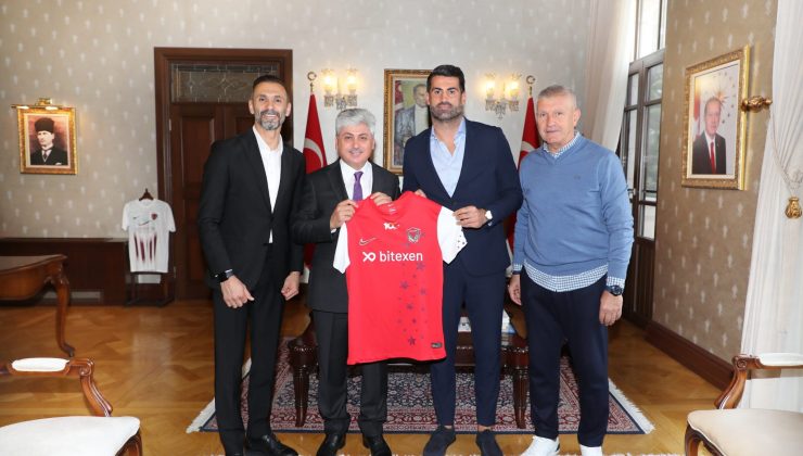 Volkan Demirel’den Vali Doğan’a ziyaret