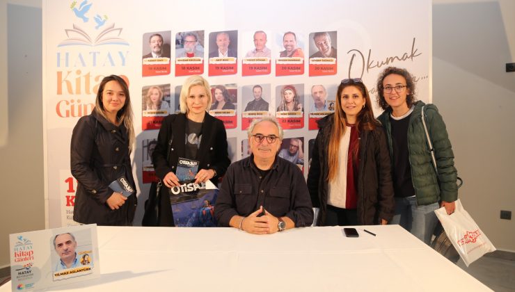 ÜNLÜ KARİKATÜRİST YILMAZ ASLANTÜRK HATAY KİTAP GÜNLERİ’NDE