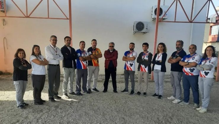 Dörtyol’da öğretmenlerden Bocce Turnuvası