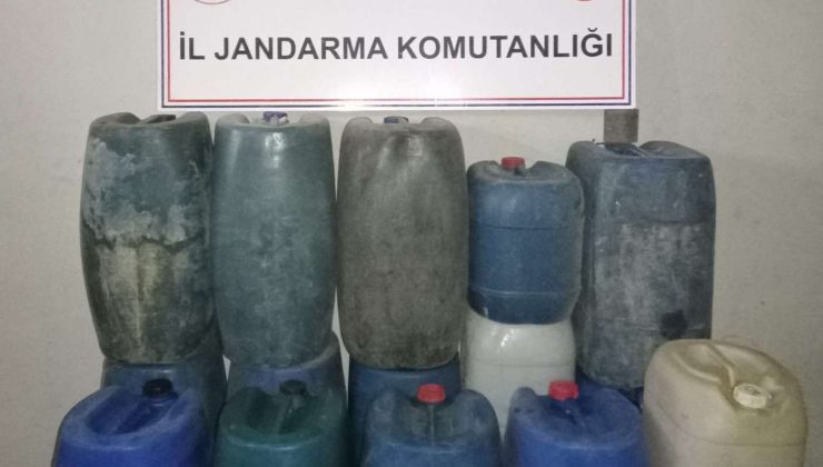 Hatay’da bin 160 litre kaçak akaryakıt ele geçirildi