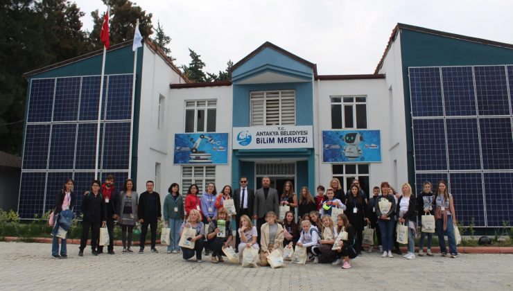 ANTAKYA BİLİM MERKEZİ, ERASMUSLU ÖĞRENCİLERİ AĞIRLADI