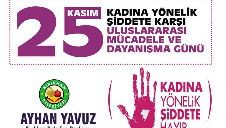 YAVUZ “KADINLAR TOPLUMUN YAPI TAŞLARIDIR”