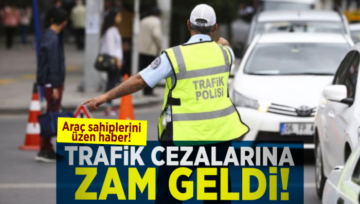 Trafik cezalarına yüzde 123 zam geliyor