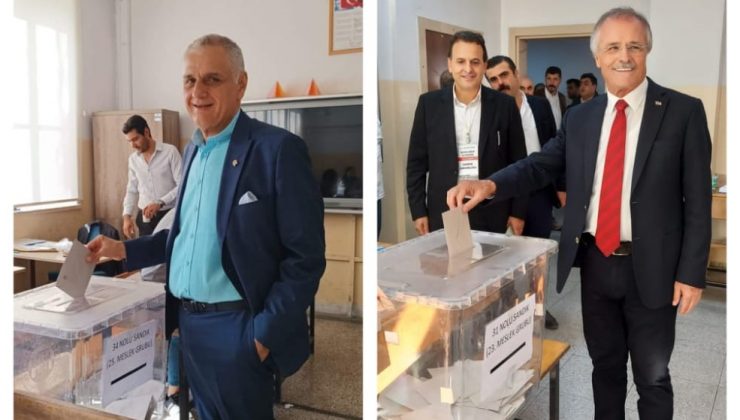 ATSO’da başkan adayları oy kullandı