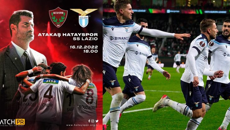 Hatayspor, Lazio ile karşılaşacak