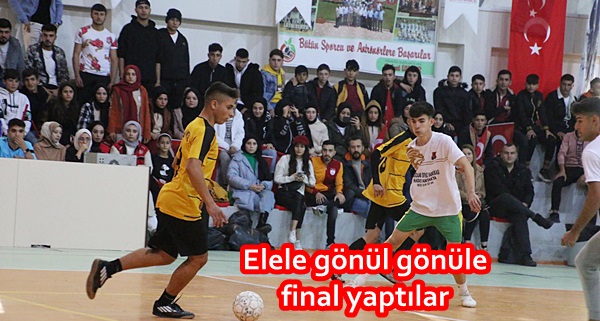 Elele gönül gönüle final yaptılar