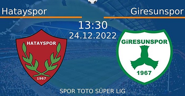 HATAYSPOR GİRESUNSPOR’U AĞIRLAYACAK