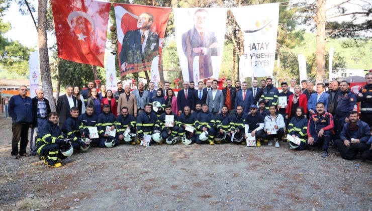 HATAY’DA GÖNÜLLÜ İTFAİYECİ SAYISI 118’E ULAŞTI