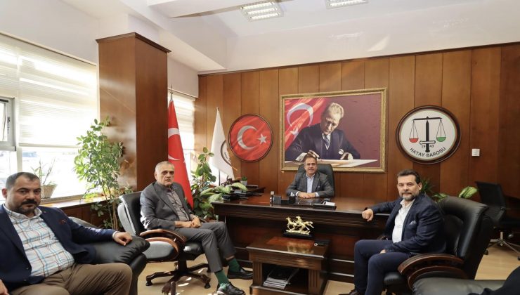 ATSO’dan Hatay Barosu’na ziyaret