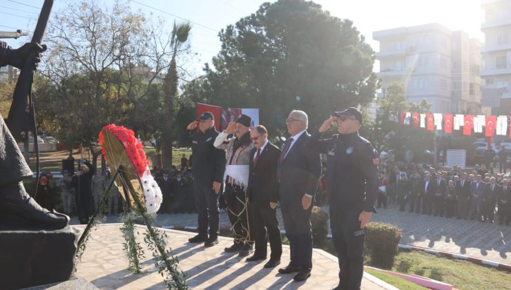 Milli mücadelede ilk kurşunun atılışının 104. yılı törenle kutlandı