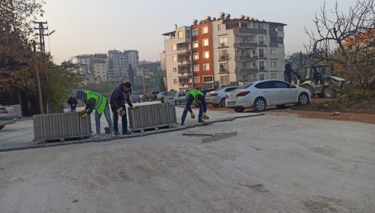 HBB’DEN DEFNE SOKAKLARINA PARKE ÇALIŞMASI