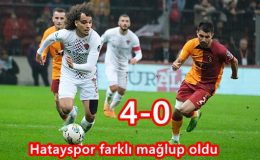 A. Hatayspor farklı mağlup oldu 4-0