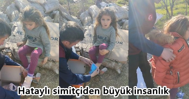 Hataylı simitçiden büyük insanlık