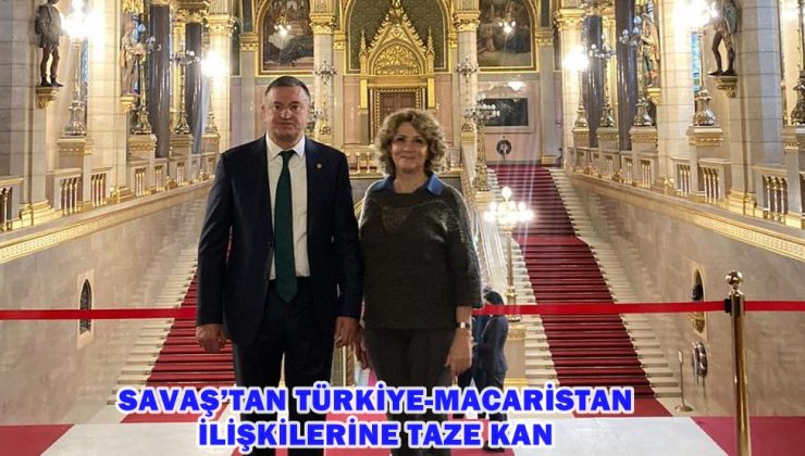 SAVAŞ’TAN TÜRKİYE-MACARİSTAN İLİŞKİLERİNE TAZE KAN