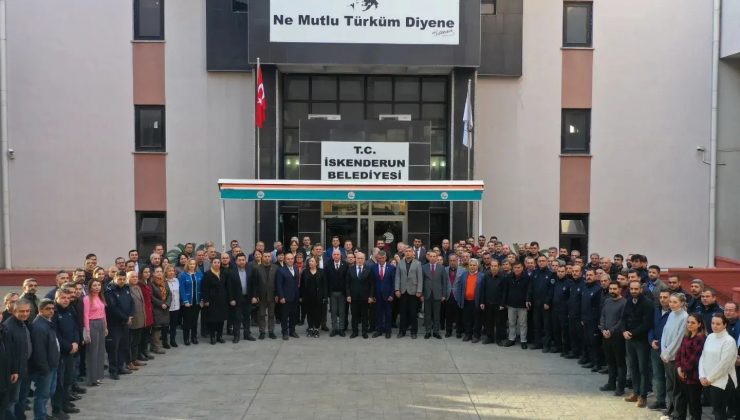 İSKENDERUN BELEDİYESİNDE SOSYAL DENGE SÖZLEŞMESİ SEVİNCİ