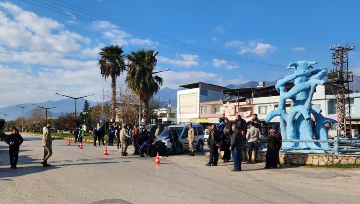 Hatay’da trafik kazası: 1 yaralı