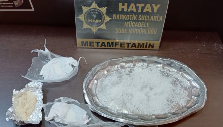 Hatay’da uyuşturucu operasyonu: 1 gözaltı