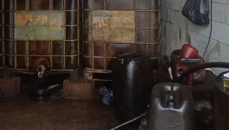 Hatay’da 4 ton kaçak akaryakıt ele geçirildi