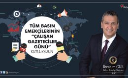 Gül: 10 Ocak Gazeteciler Günü kutlu olsun