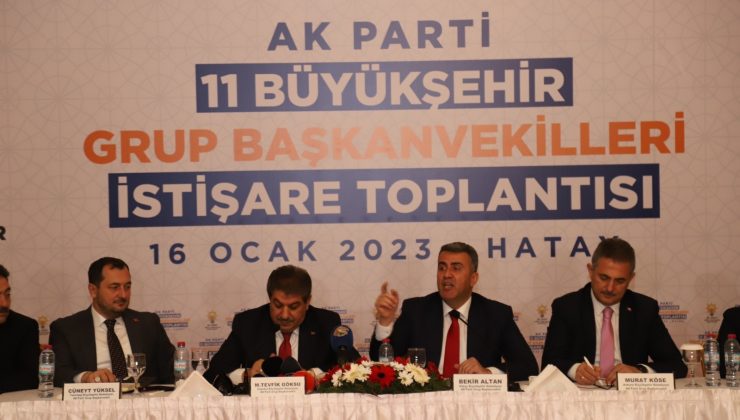 Altan: Hatay büyükşehir olmanın avantajını kullanamadı