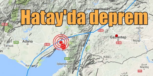 Suriye’deki deprem Hatay’da hissedildi