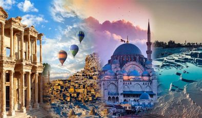 Turizm geliri geçen yılın aynı çeyreğine göre %22,2 arttı