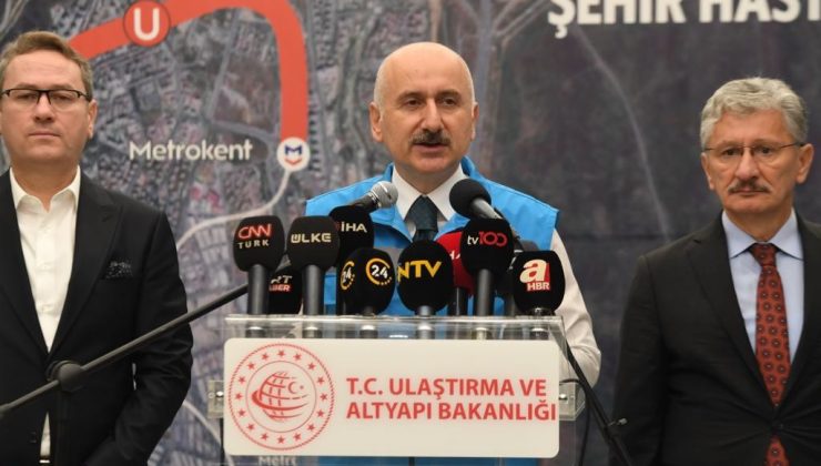 KARAİSMAİLOĞLU: BAŞAKŞEHİR-KAYAŞEHİR METRO HATTI GÜN SAYIYOR