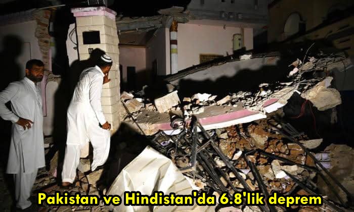 Pakistan ve Hindistan’da 6.8’lik deprem