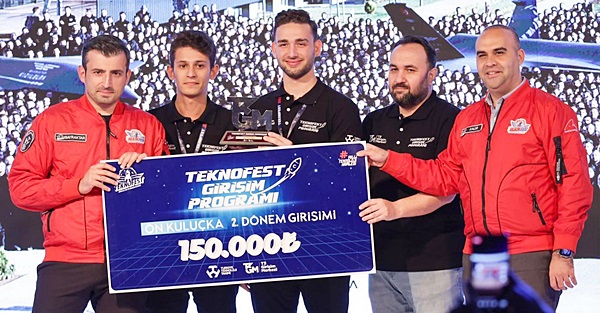 TEKNOFEST’ten ödül ‘İSTE’di, aldı