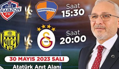 Başkan Tosyalı’dan maça davet