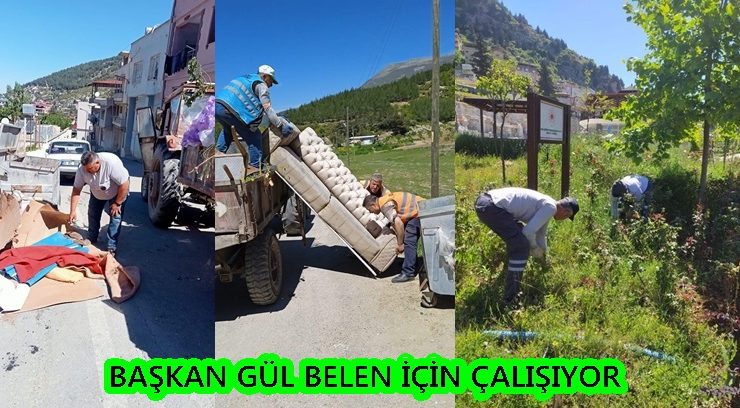 Başkan Gül Belen için çalışıyor