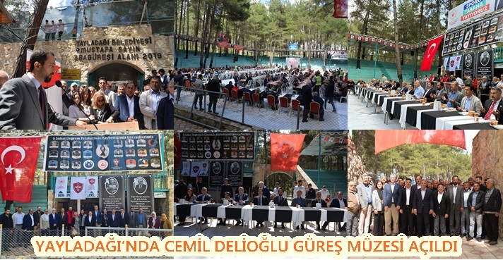 Yayladağı’nda Cemil Delioğlu Güreş Müzesi açıldı