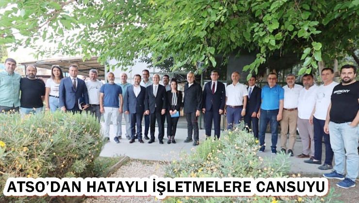 ATSO’dan Hataylı işletmelere cansuyu