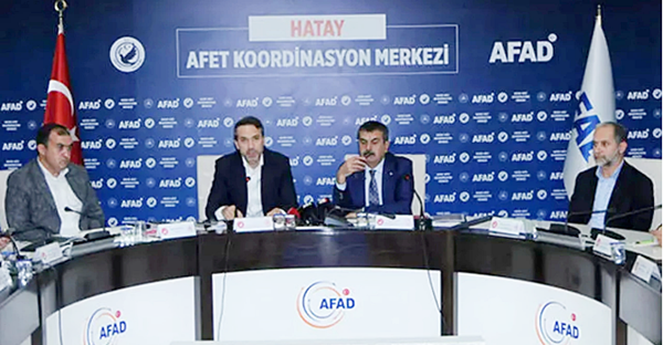 HATAY’DA İKİ BAKAN’DAN ORTAK TOPLANTI