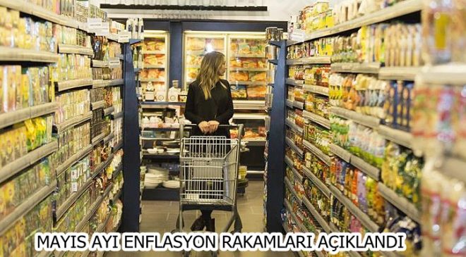 Mayıs ayı enflasyon rakamları açıklandı