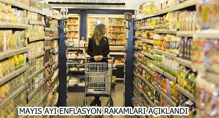 Mayıs ayı enflasyon rakamları açıklandı